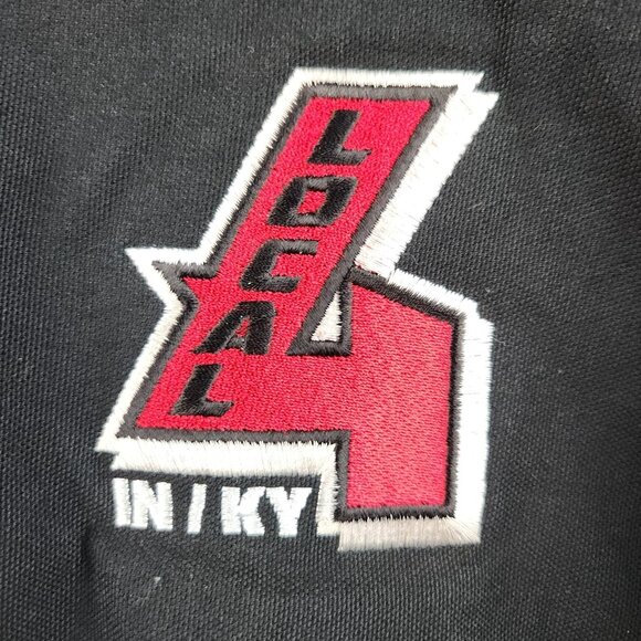 Vintage Teamsters Canvas Bomber Jacket Men's 2XL 90's Quilt Lined Union USA Made - Picture 3 of 11